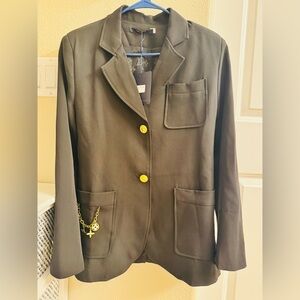 LV blazer unsure of authenticity.